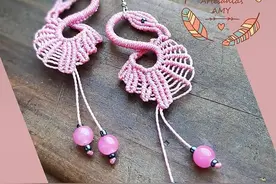 漂亮的绳编首饰图片