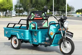 3款小巧体型电动三轮车，操作简单，方便停放图片