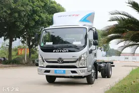 150马力还是自动挡，这款13万的奥铃4米2蓝牌轻卡香不香？图片