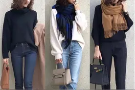 被日本博主的职场穿搭圈粉了，简约知性，成了气质女生的穿搭范本图片