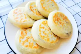 红糖饼的新做法，不发面、不醒面，香甜松软，5分钟就能做好图片