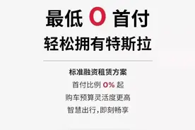 不花钱也能拥有特斯拉？0首付提车看似诱人，细算后其实并不实惠图片