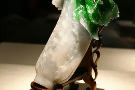 台北博物馆的镇馆之宝—价值2亿的白菜图片