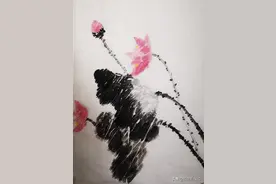 雨中的荷花怎么画？请看这里！图片