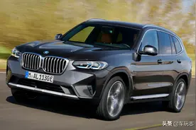 全新改款宝马X3 xDrive 30d评测：换脸有何胜算？图片