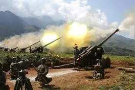 蓝剑B计划中的中国炮兵 越军：中国军队人多不怕死、炮兵厉害图片