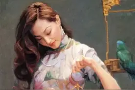 陈逸飞54岁娶25岁模特为妻，请枪手作画，一生传奇却英年早逝图片