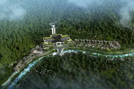 湖北襄阳汤池峡温泉度假区规划设计方案图片