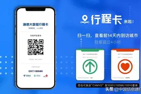 扫码查行程！图片