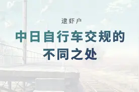 逮虾户，中日自行车交规的不同之处图片