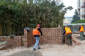 打造有文化有记忆的温暖街巷 西安高新区背街小巷提升改造工作有序进行图片