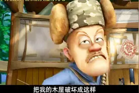 熊出没：光头强重回木屋，发现熊兄弟把木屋破坏的只剩废墟视频封面