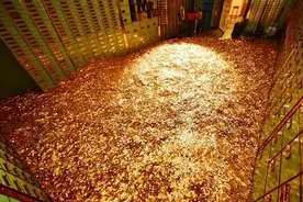 全球最大的金库，深藏在地下25米，存放了超100个国家的黄金图片