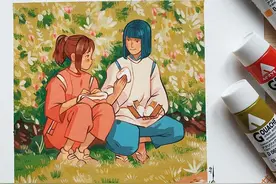 看了让人很舒服的水彩作品，色彩不加过多修饰，每张都是经典图片