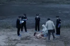 女刑警为了引出真凶，主动换上红色长裙和高跟鞋，国产悬疑电影图片