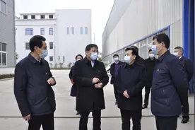王新会到商城县检查指导疫情防控和经济社会发展工作图片