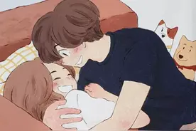 夫妻同床睡觉时：男人对你做这三个动作，说明他已经深爱你入骨图片