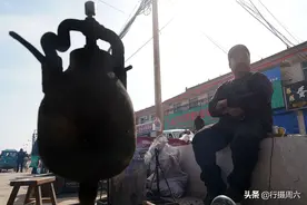 山西农民大哥自造爆米花机，用了20年，年年春节发大财图片