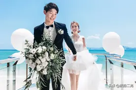 90、00后的臻美三亚旅拍婚纱照图片