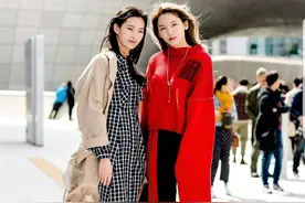 颜值超高的韩国“闺蜜街拍”，建议你看看，值得借鉴的地方太多图片