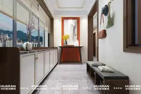 142㎡新中式平层硬装只花8万！朋友都夸会省钱，但软装费了不少钱图片