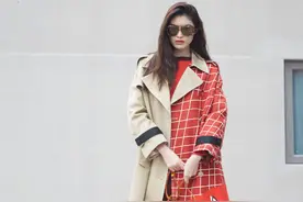 何穗，超模的时尚风图片