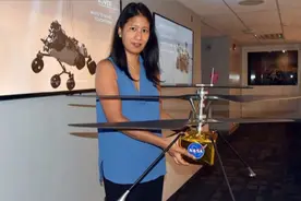 美国的火星直升机项目经理米米昂，她的祖国贫弱，她却是科学强人图片
