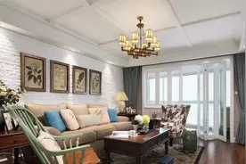 140㎡花35万！卫生间装咖啡色，儿童房像树屋，太美了图片