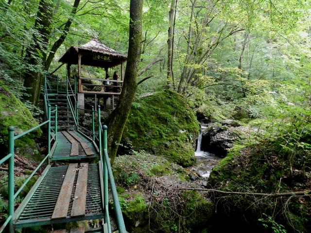重走抗联路——本溪关门山森林公园鸣翠谷景区抗联秘营