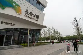 西安城南又一超大公园诞生，总占地2640亩，一期已正式开园图片