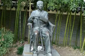 榜书大师沙孟海——故居就在西湖边。老陕李林摄图片