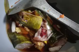 天气冷，嘴馋了，小伙儿晚餐又做一道麻辣鱼火锅，这里又要吃多了图片