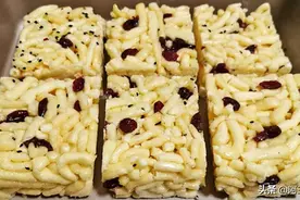 沙琪玛最简单的做法，一碗面粉3个鸡蛋，香脆酥软，比买的还好吃图片