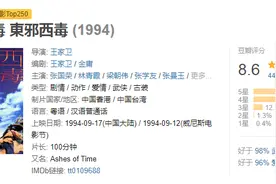 “东邪西毒”「8.6分」百度云电影在线观看粤语中字1994年爱情片图片