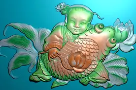 广东JDpaint精雕浮雕培训观音佛像雕刻案例实操图片