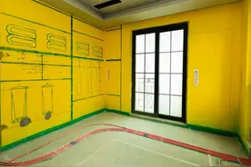 装修刚开始就看到满屋黄黄绿绿的墙固地固，证明你要交智商税了图片