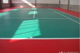 弹性地板——运动地板图片