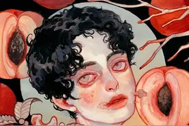 暗黑系画风插画｜越看越恐怖系列图片