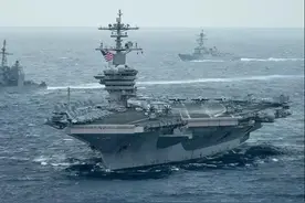 “罗斯福”号航母若申请停靠香港补给，刘澜昌：可有条件批准图片