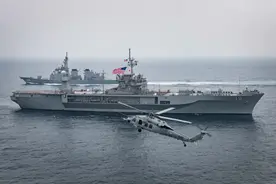 对中国公然恐吓？美军战舰逼近长江口，不怕遭中国导弹击沉？图片