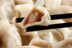 回族老师傅教你做牛肉馅水饺，吃起来肉嫩多汁，不硬不柴的方法图片