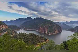 情湖爱岛——京娘湖图片