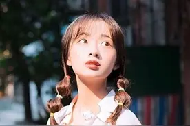 橘子小妹清爽漂亮，橘色装扮越看越喜欢图片