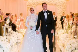 今年最壕婚礼完结！希尔顿大宴宾客三天三夜，狂买10套婚纱图片