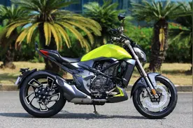 “大魔鬼”版升仕310单摇臂巡航V1实车亮相，比普版贵2000？图片