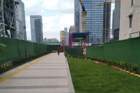 广州地铁18号线磨碟沙地铁站现场情况图片