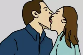 “男人爱你有多深，看他吻你的姿势，就一清二楚了！”图片