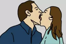“男人爱你有多深，看他吻你的姿势，就一清二楚了！”图片