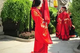 汉服婚礼流程图片