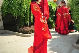 汉服婚礼流程图片